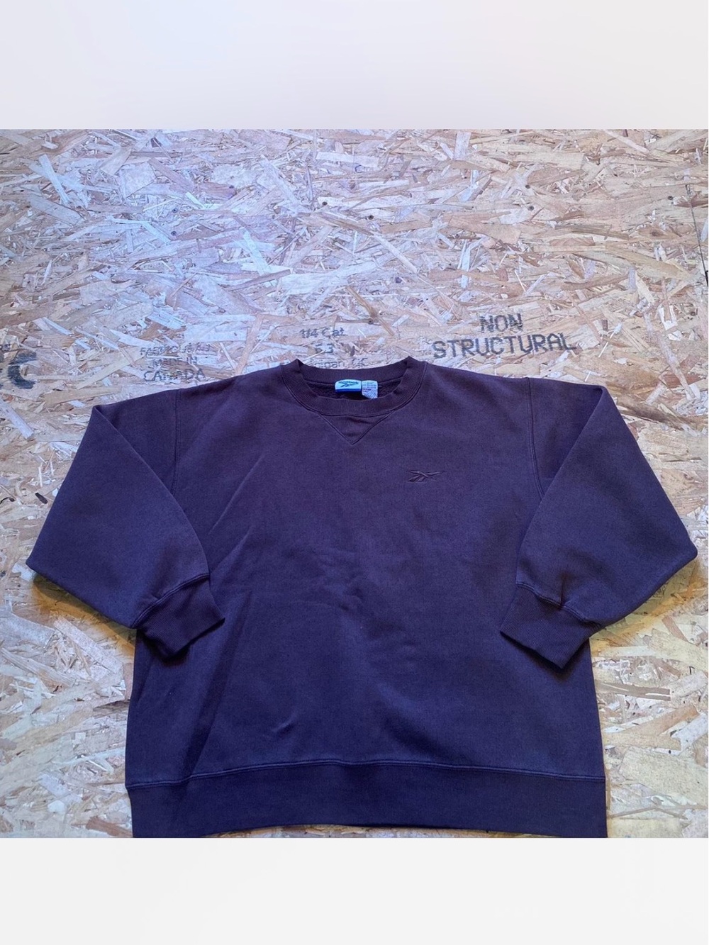 Reebok Men's Crewneck Sweatshirt - Brown